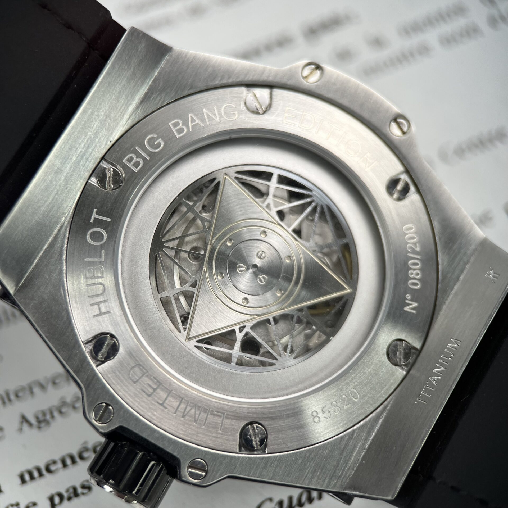 Hublot Big Bang Sang Bleu Replica Watch With Diamonds 45mm - Top club