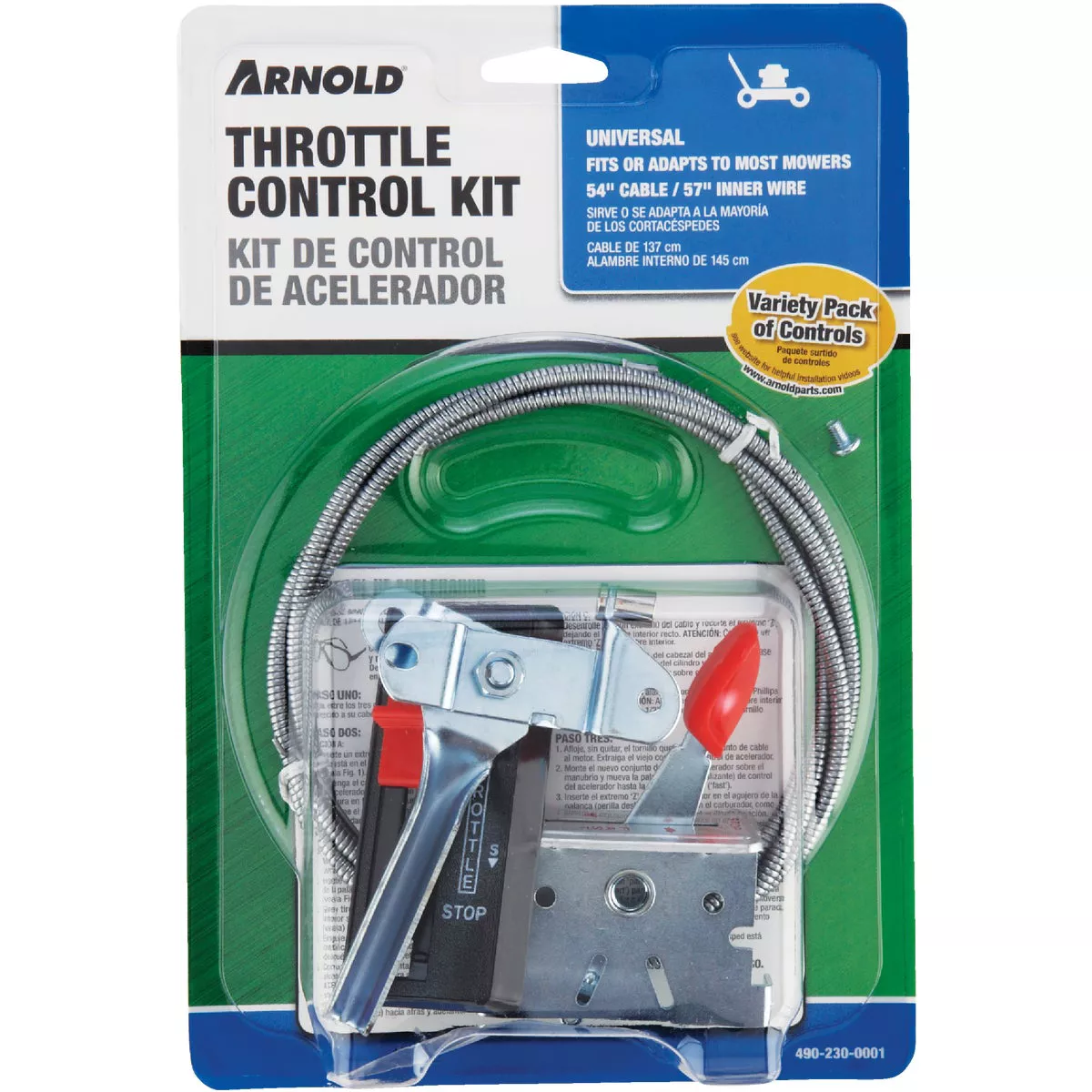 Oregon Throttle Control Cable