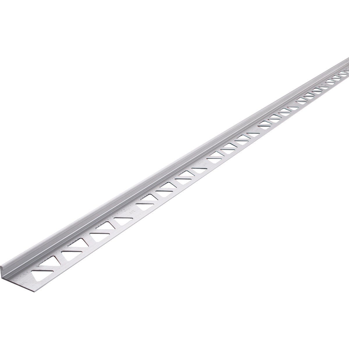 M-D Building Products 3/8 In. x 96 In. Bright Clear Aluminum Tile Edge