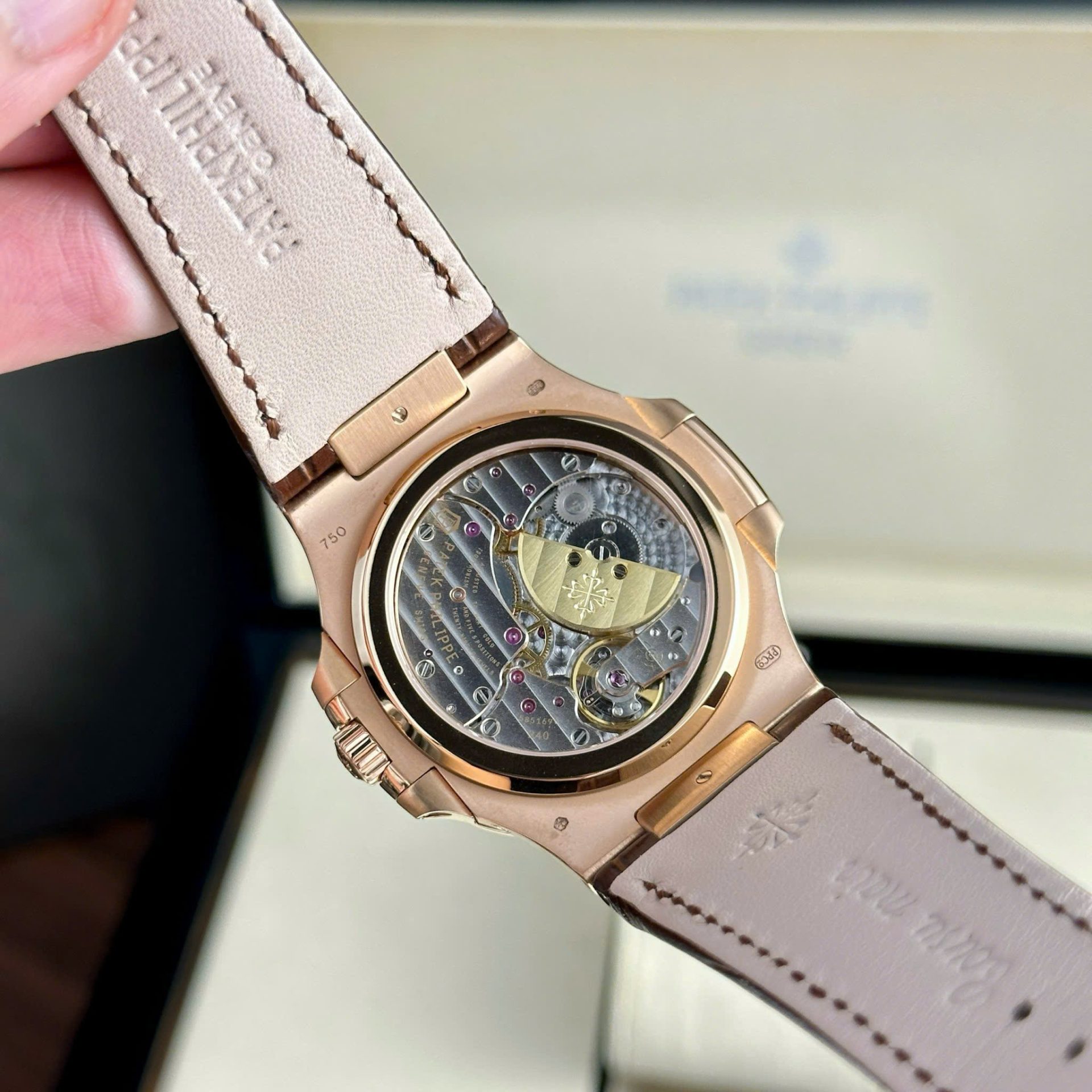 Patek Philippe Nautilus 5712G Best Replica Watch Gray Dial PPF Factory 40mm - Top club