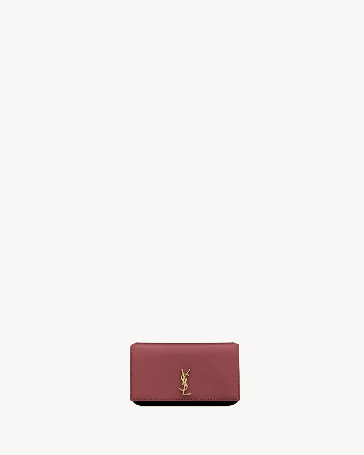Replicate YSL Cassandre Phone Holder in Smooth Leather(1:1 replica)1:1High-quality replica
