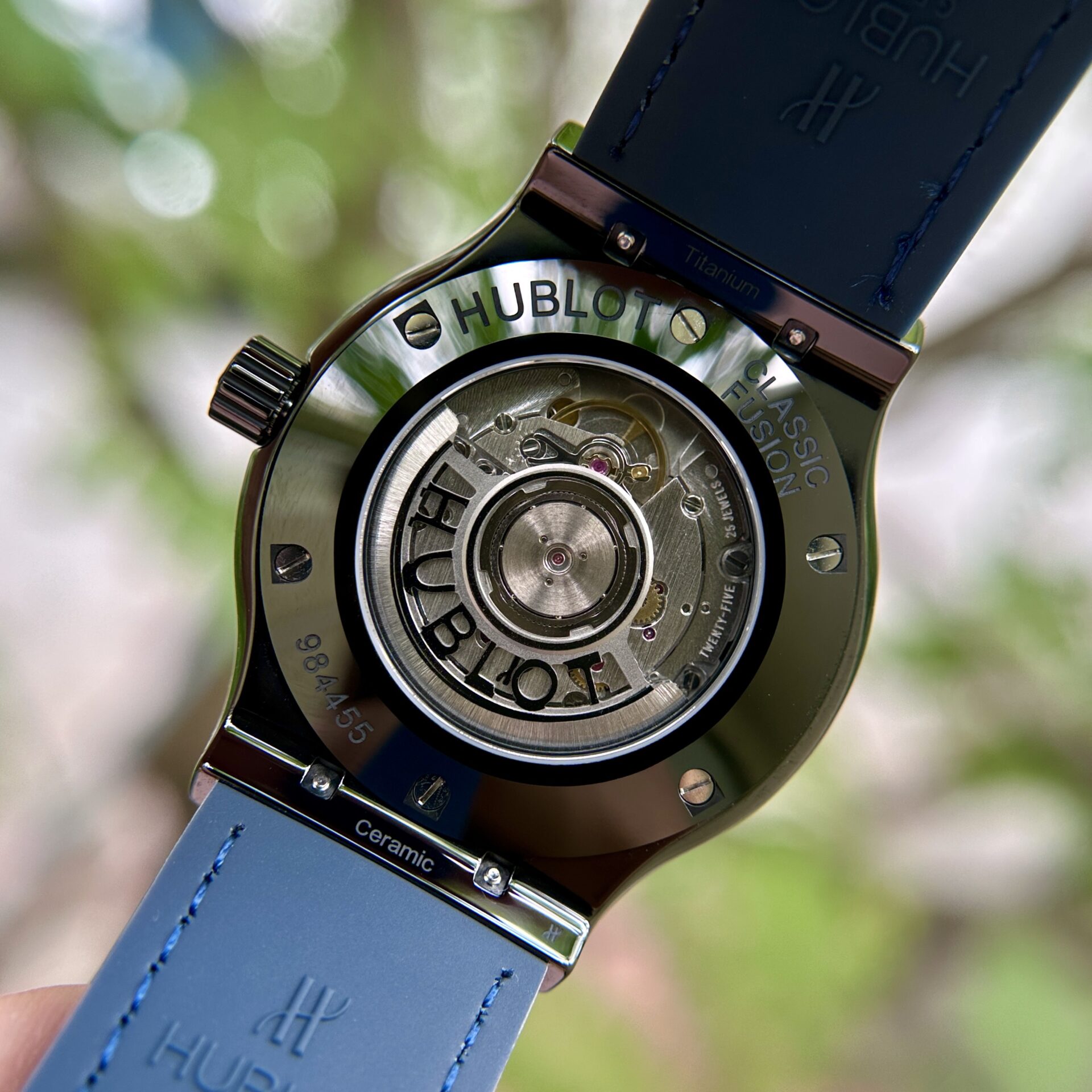Hublot Classic Fusion Ceramic Blue Best Replica Watch JJZ 42mm - Top club