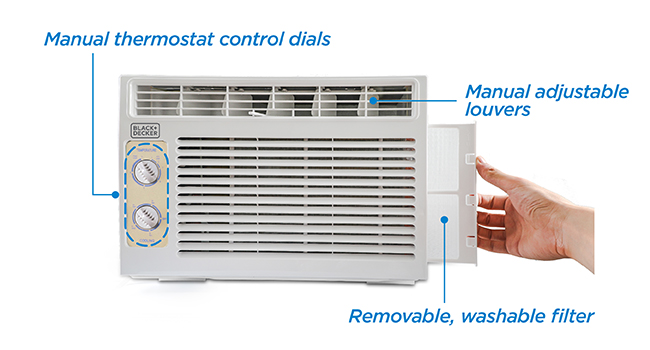 Unité de climatisation GE pour chambre, mini climatiseur pour chambre, petit climatiseur Midea LG Inverter Aires