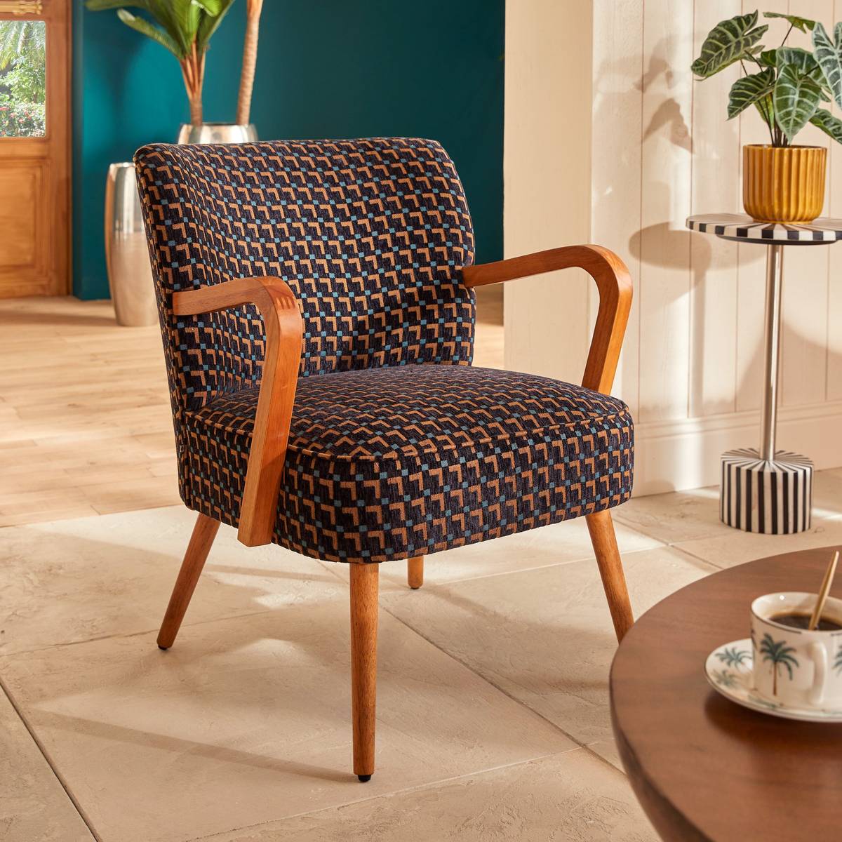 Armchair "Chiara" Black