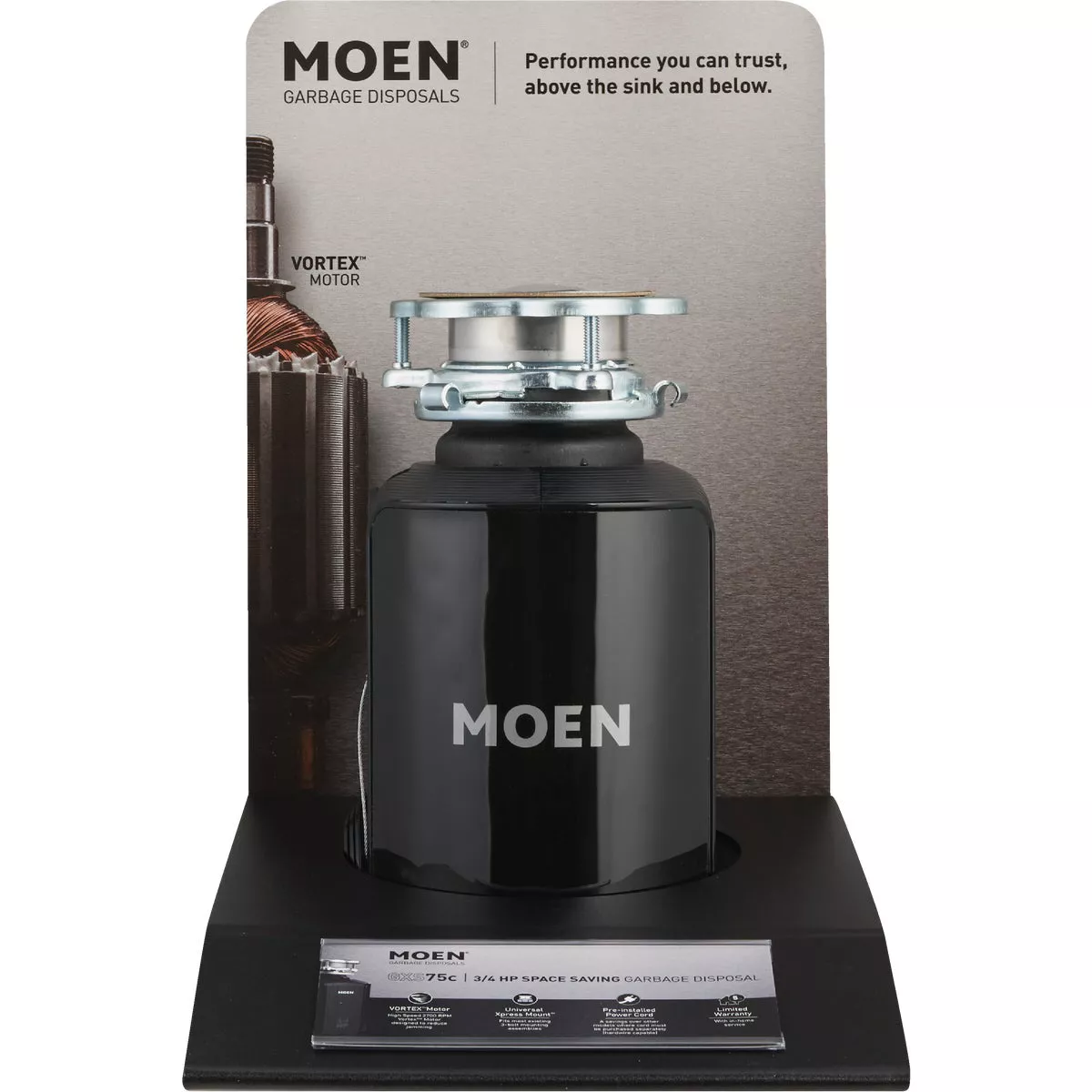 Moen Host Series 3/4 HP Garbage Disposal