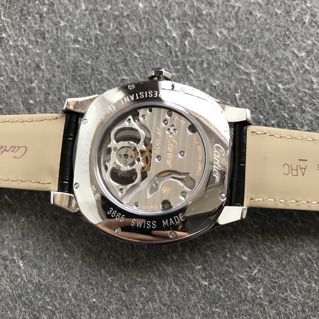 DRIVE DE CARTER - Reference W4100013BBR - Cartier One Piece Tourbillon(1:1 replica) - Top club