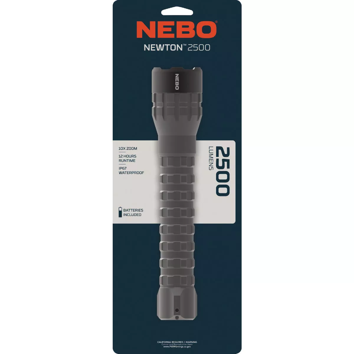Nebo Newton 2500 Lm. Alkaline Battery LED Flashlight