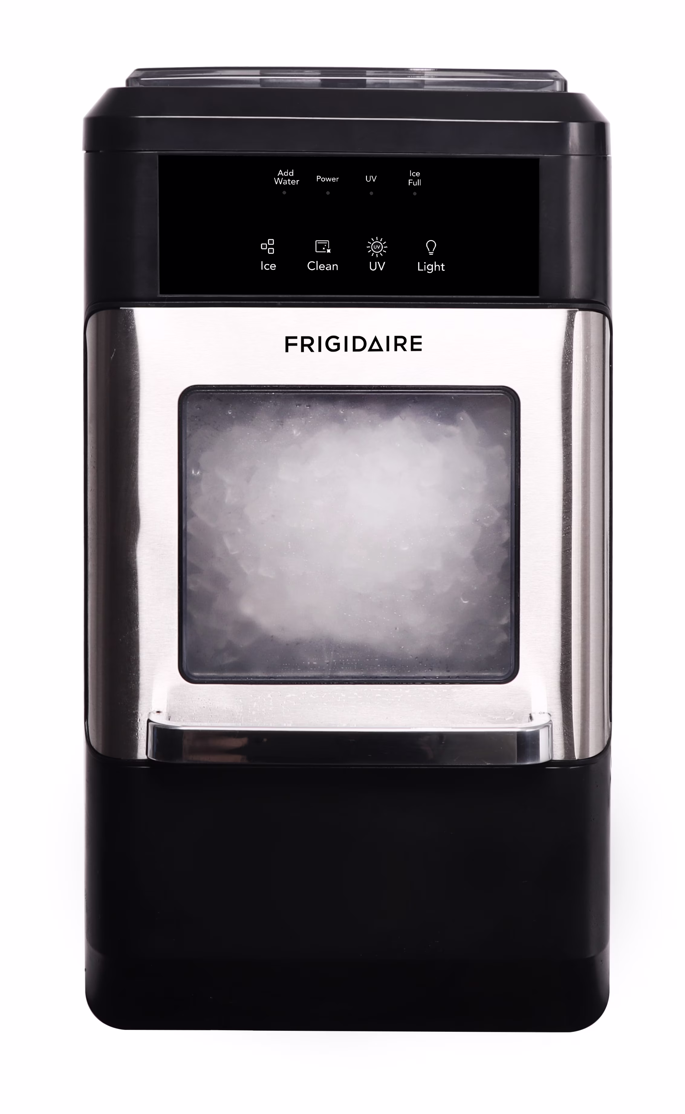 Frigidaire 44 lbs. Crunchy Chewable Nugget Ice Maker EFIC235, Stainless Steel