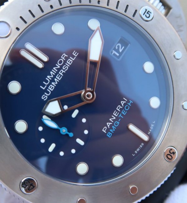 Replica Panerai XF PAM692 Titanium Blue Dial Rubber Strap P.9010 - Top club