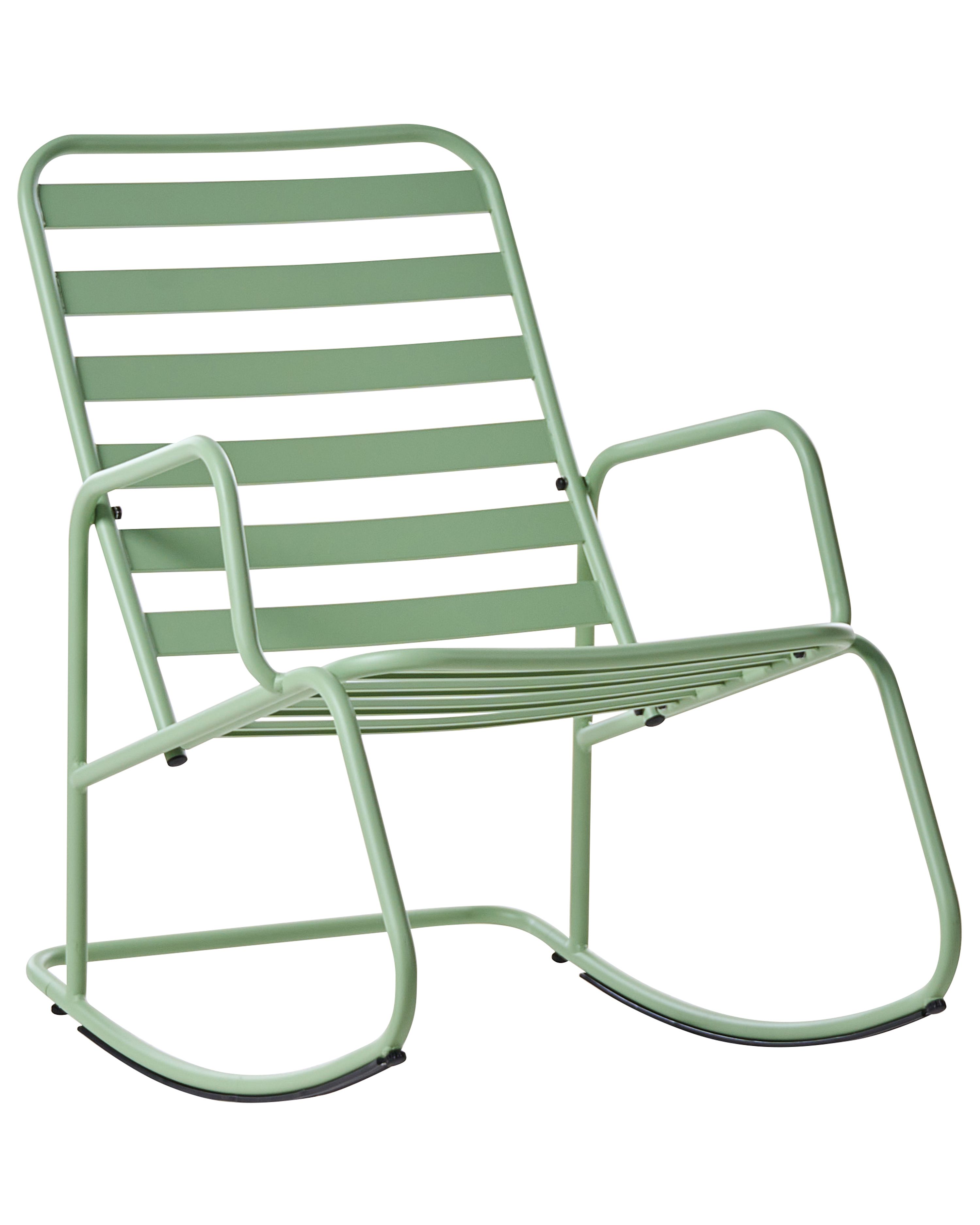 Garden Rocking Chair TURI Metal Green