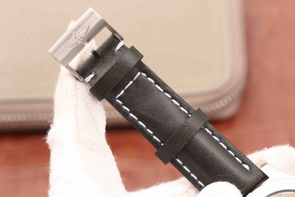 Replica Breitling Colt Automatic 44mm SS GF White Textured Dial on Black Leather Strap A2824 - Top club