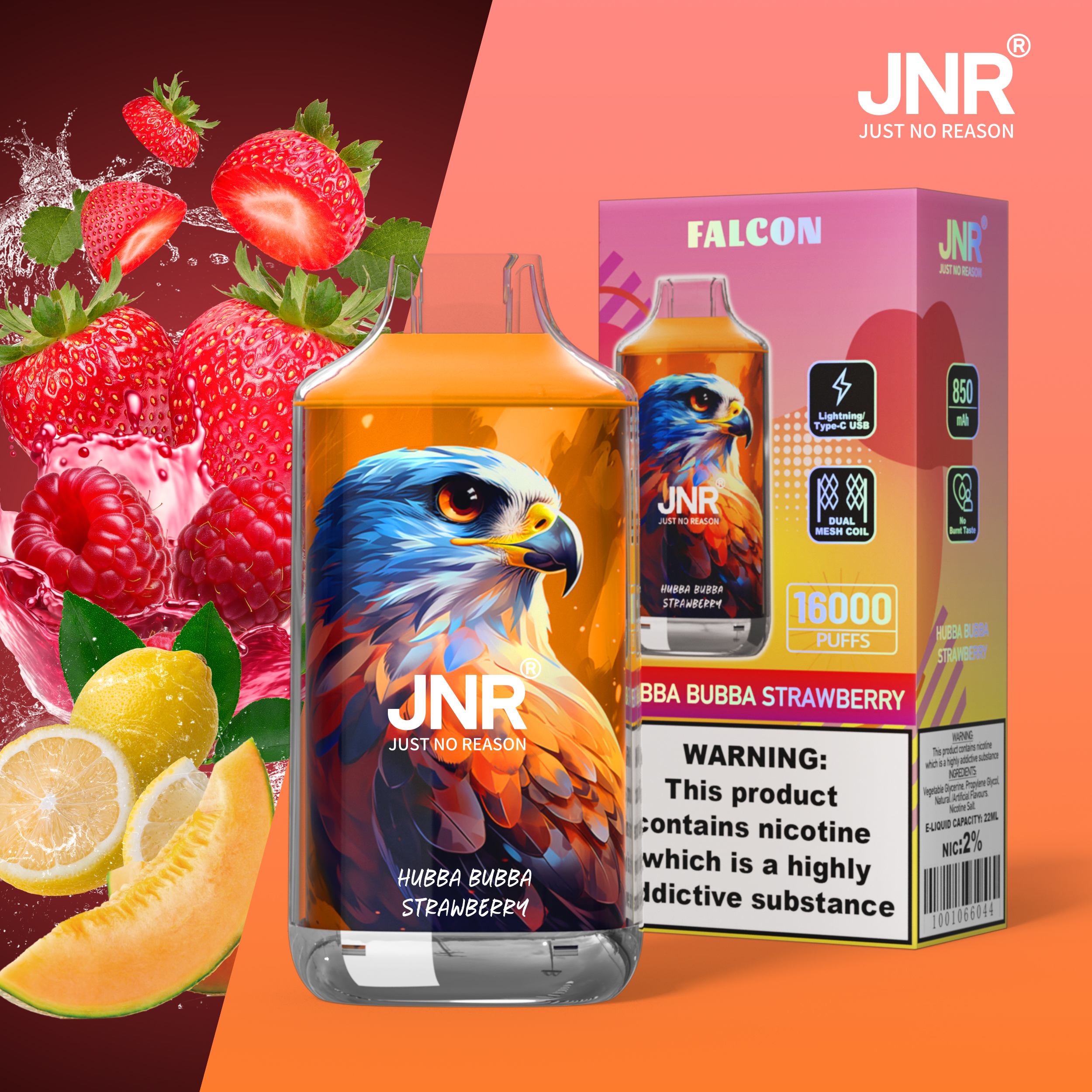 JNR Falcon 16000 Puffs