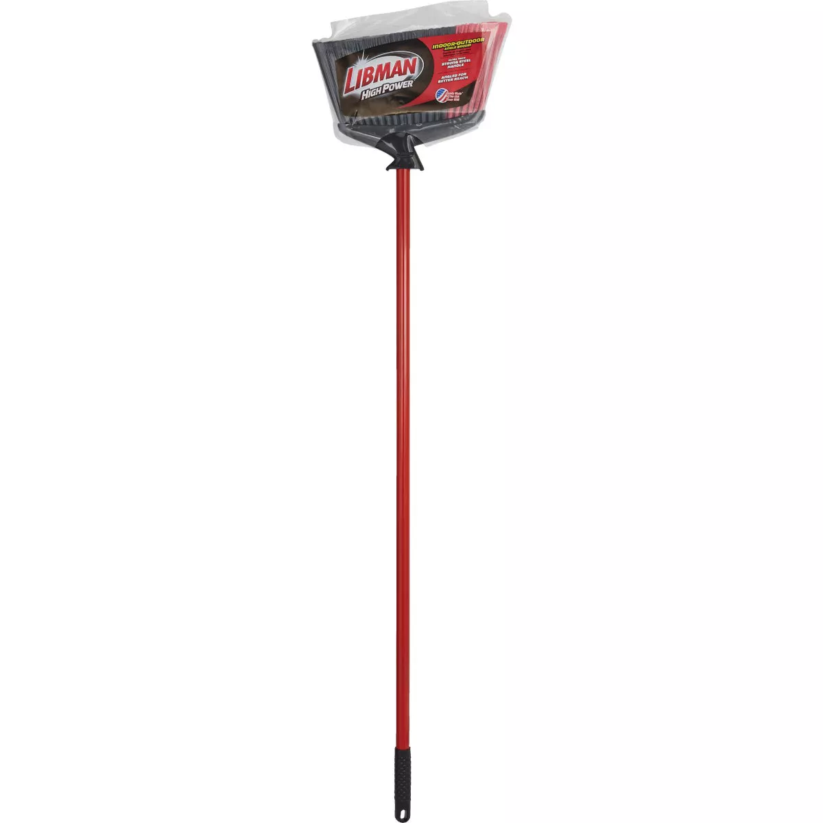 Libman 13 In. W. x 49 In. L. Steel Handle Angle Household Broom
