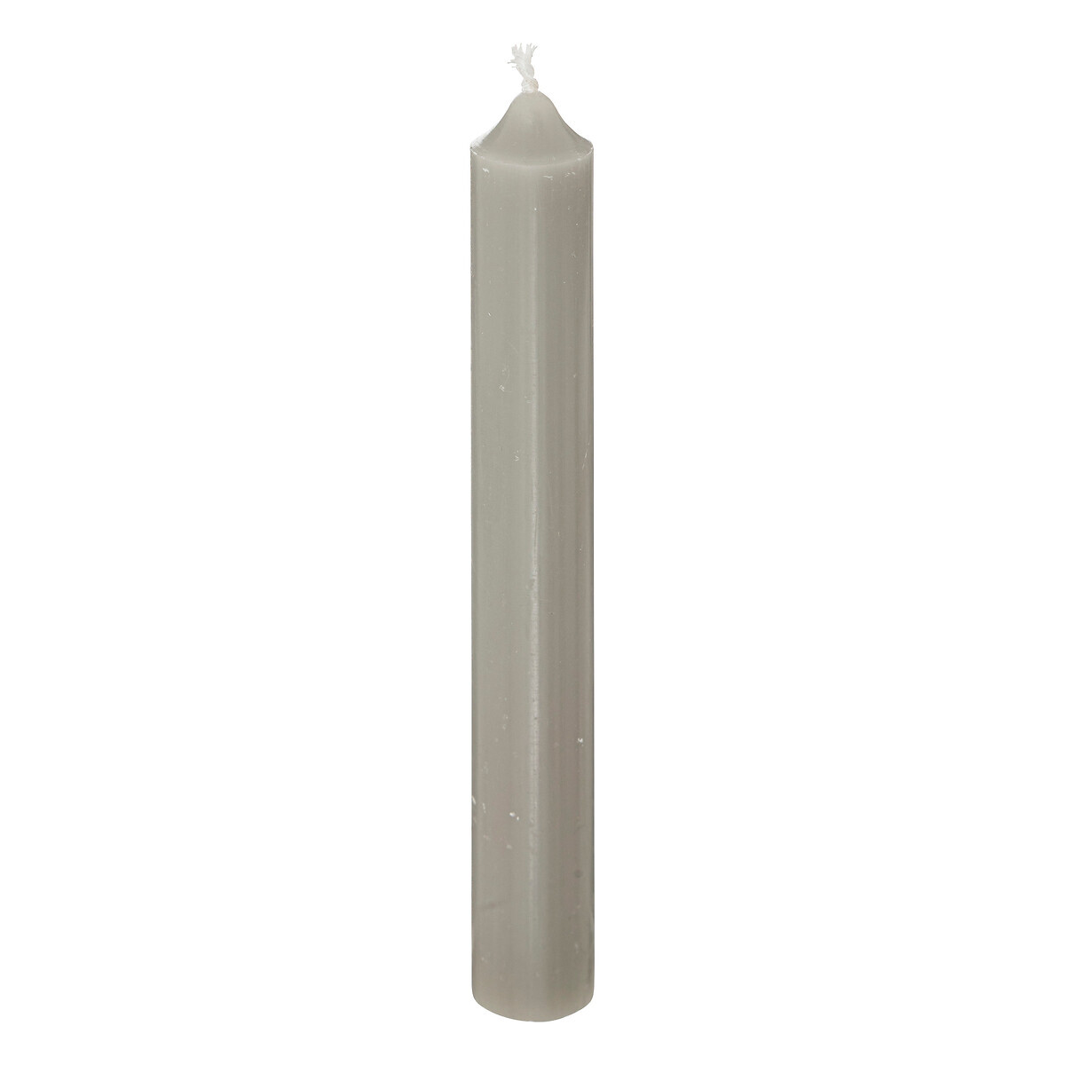 Set of 10 candlesticks Grey, 45g