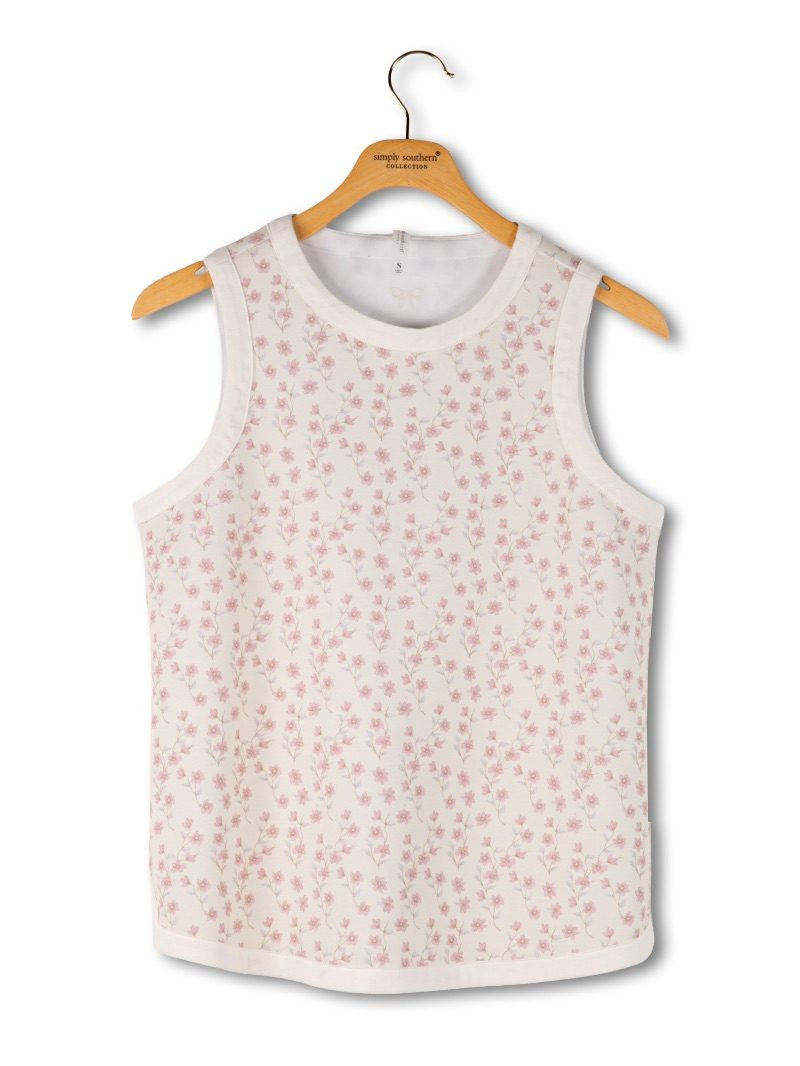 0126-TOP-TANK-BLUSHFLR - Simply Southern Outlet