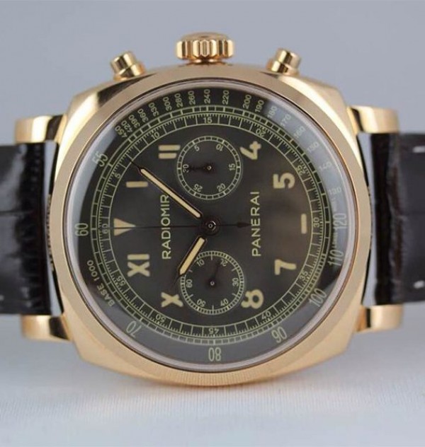 Replica Panerai XF PAM519 Leather Strap Manual Winding Chrono - Top club