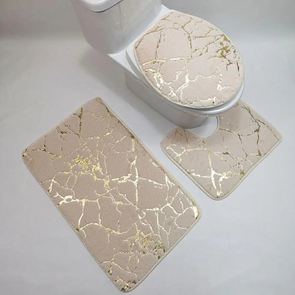 MarbleChic | Strepen Print Toiletmat Set