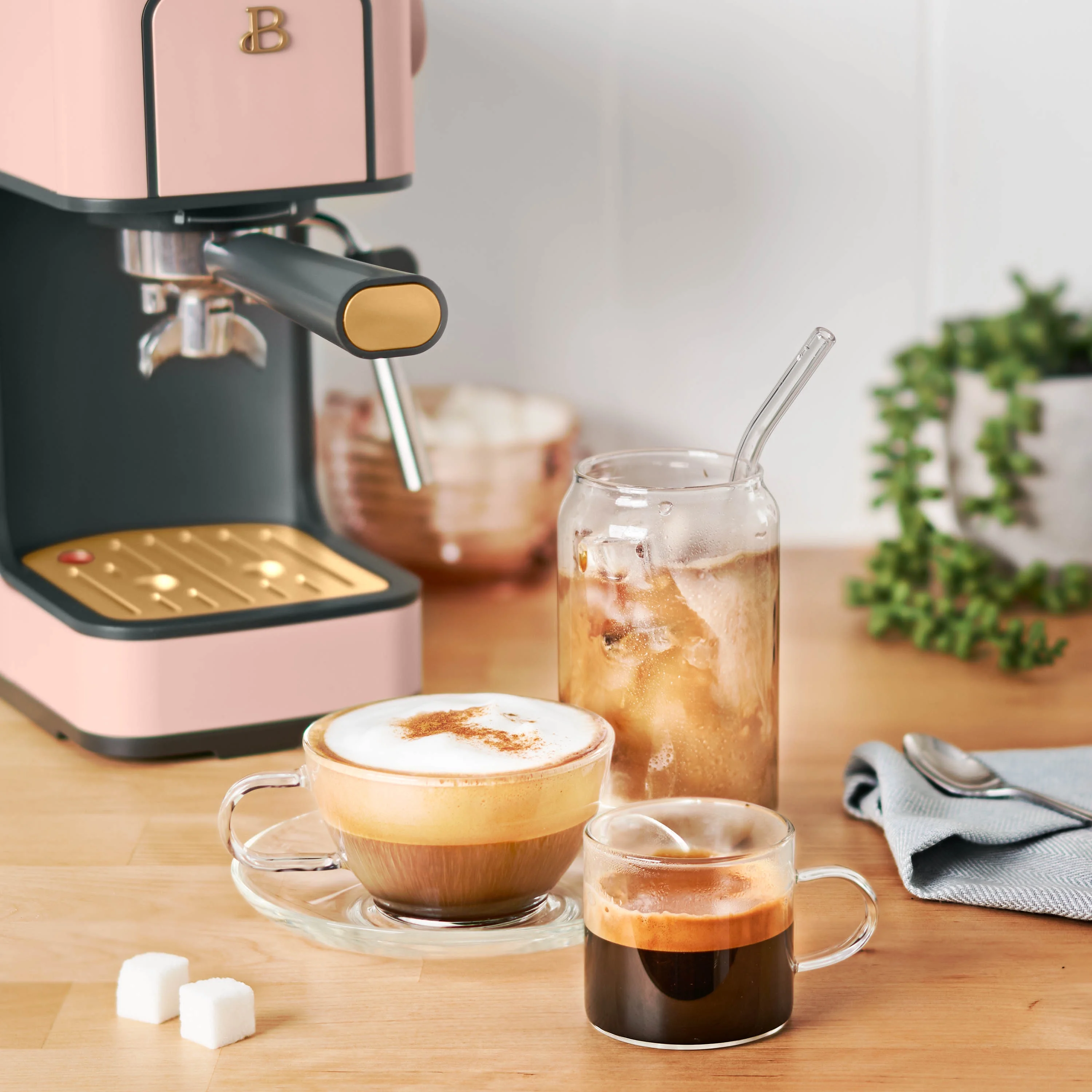 Beautiful Slim Espresso Machine with 20-Bar Pressure, Black Sesame by Drew Barrymore - Image 37