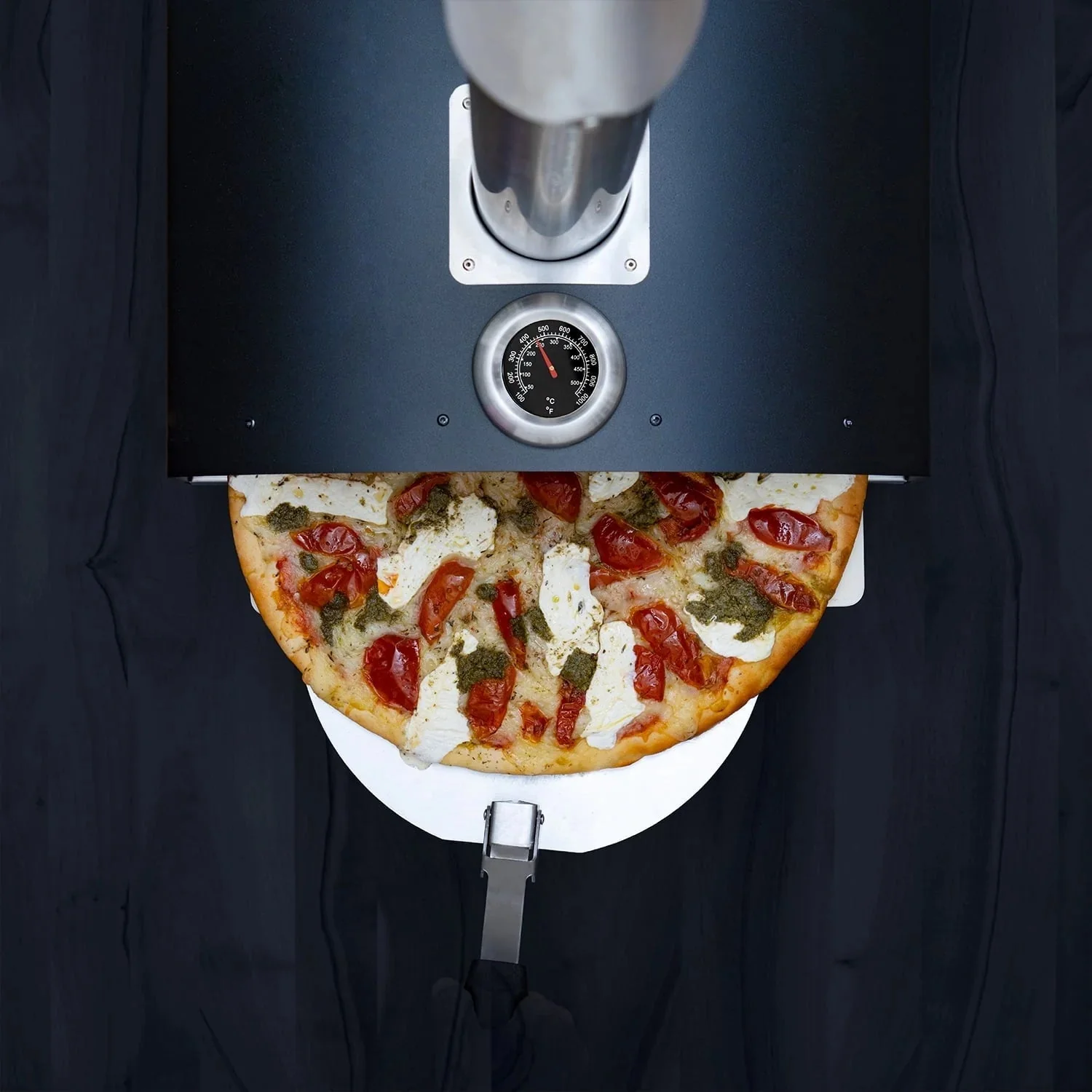 Deco Chef Outdoor Pizza And Grill Oven With 13in Pizza Stone, Black - DGPZG100BLK - Image 5 Deco Chef Outdoor Pizza And Grill Oven With 13in Pizza Stone, Black - DGPZG100BLK - Image 5