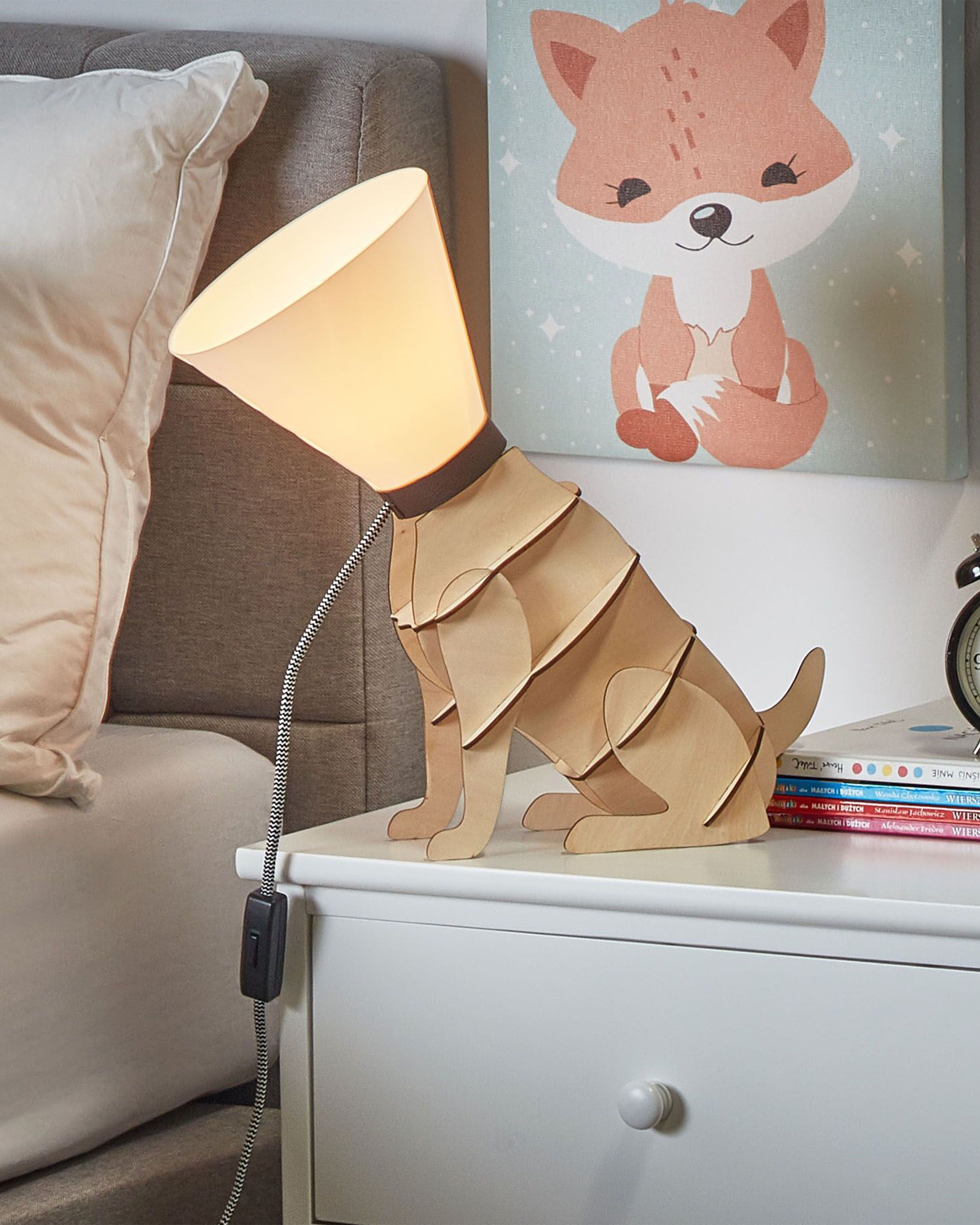 Table Lamp ISNA Light Brown