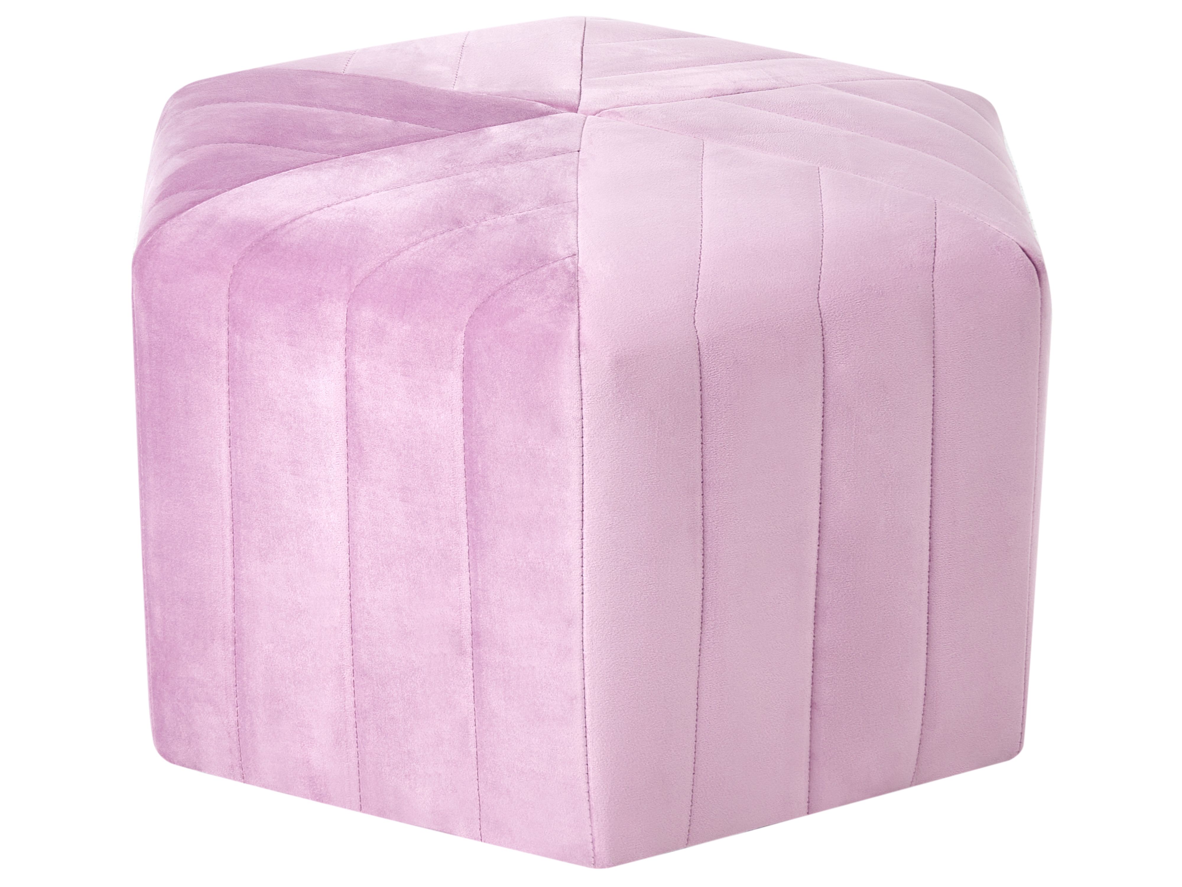 Pouffe MURIETTA Velvet Light Violet