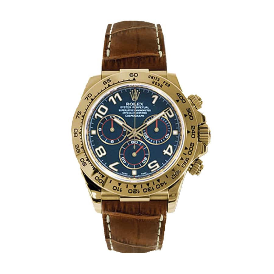 Rolex Daytona Cosmograph 116518 Blur Dial Replica - Elite Watch Atelier