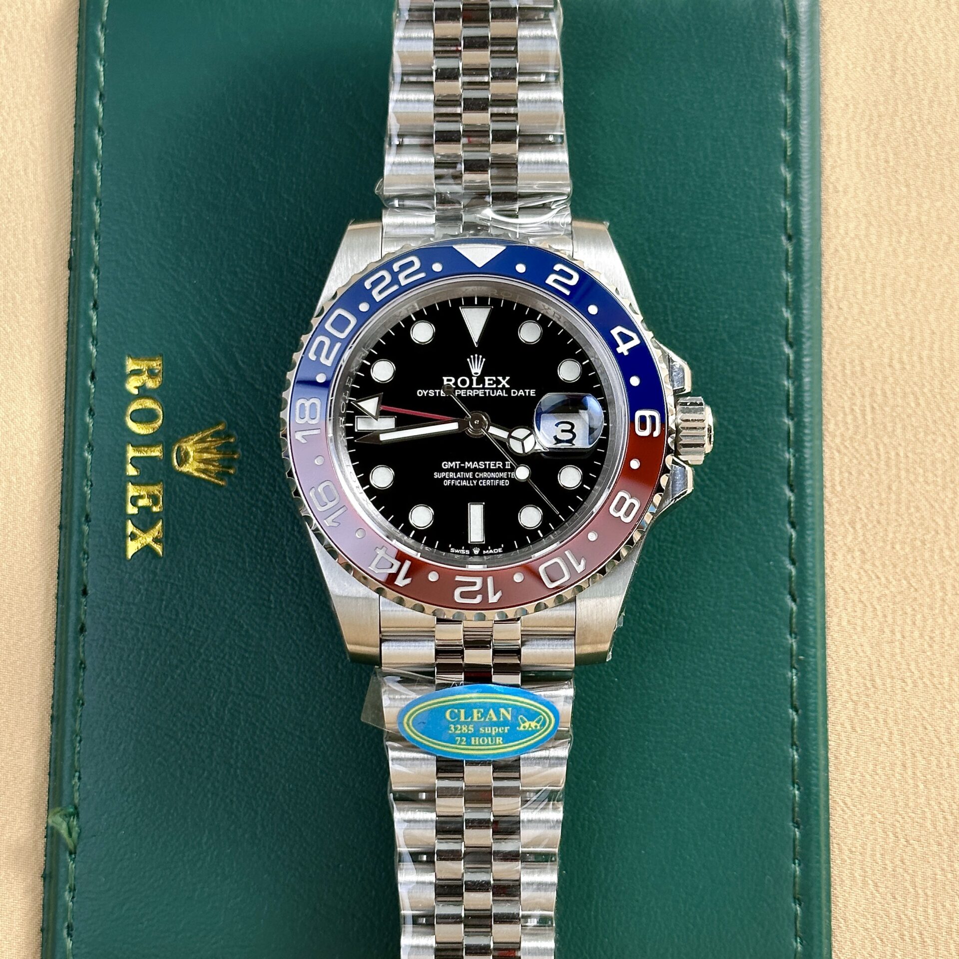 Rolex Replica 1:1 Watch GMT-Master II 126710BLRO Pepsi Clean 40mm - Elite Watch Atelier