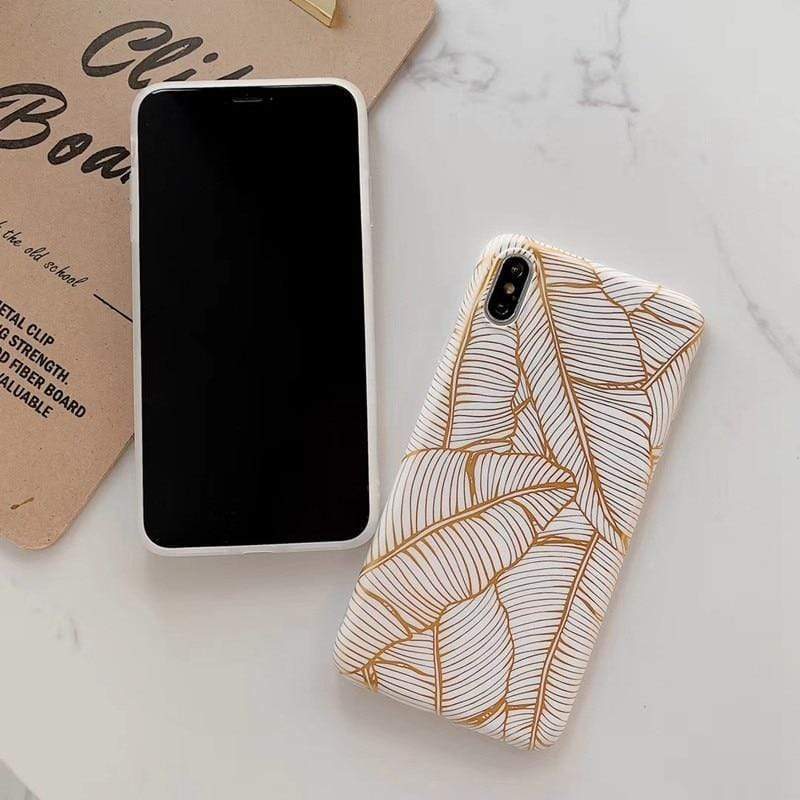 Golden Leaf iPhone Case - Wholesale & Influencer