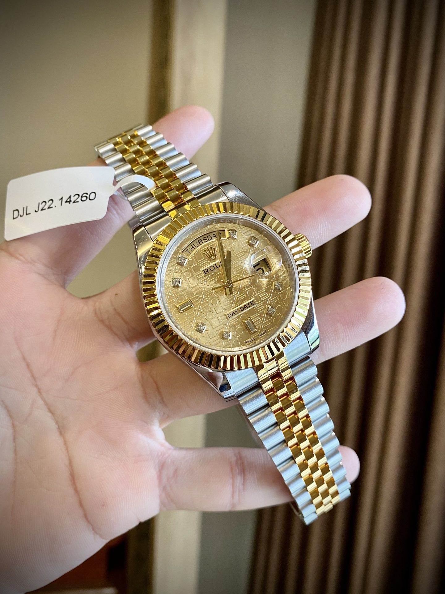 Rolex Best Replica Watch Day-Date Custom Gold Wrapped 40mm - Elite Watch Atelier
