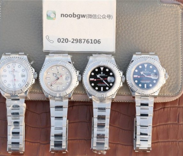 Replica Rolex Yacht-Master 116622 JF White Dial on SS Bracelet SH3135 - Top club