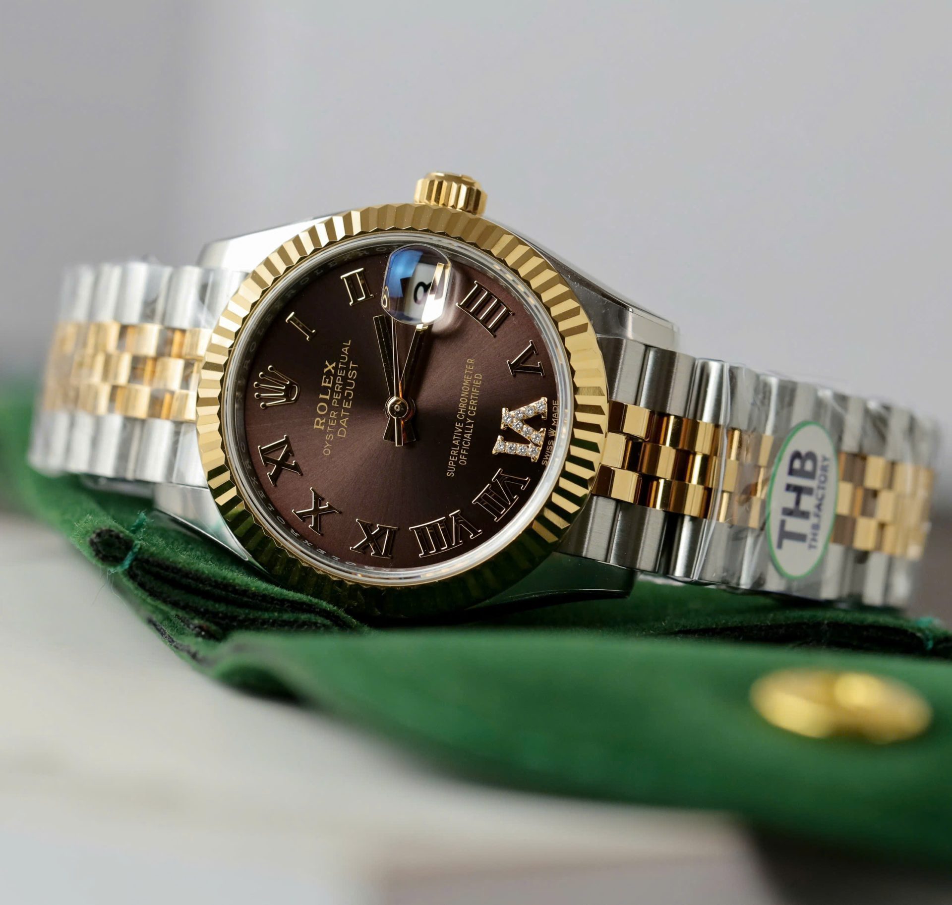 Rolex DateJust Best Replica Watches Jubilee Strap THB Factory 31mm - Elite Watch Atelier