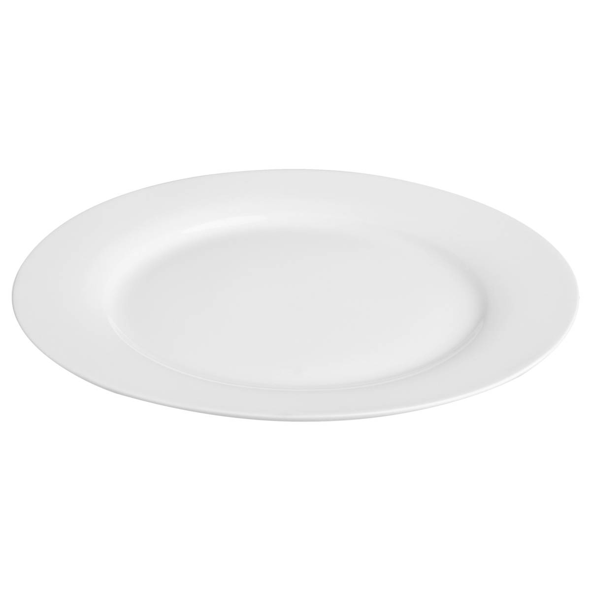 Set of 6 "Ronde" dessert plates D.20 cm, White