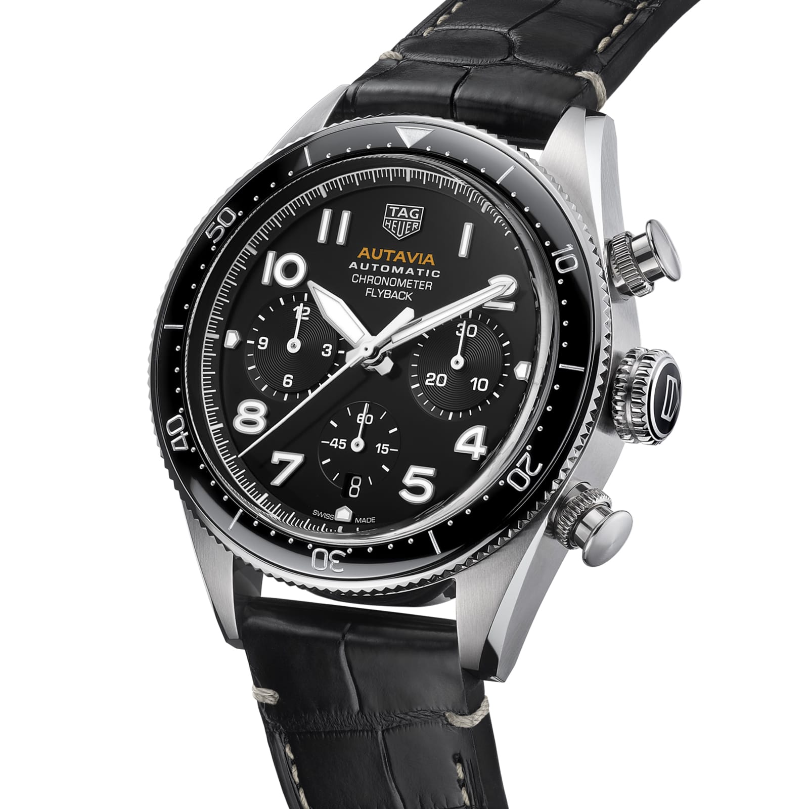 TAG Heuer Replica Watch Autavia Flyback Chronometer Automatic 42 mm Steel(1:1 replica) - Elite Watch Atelier