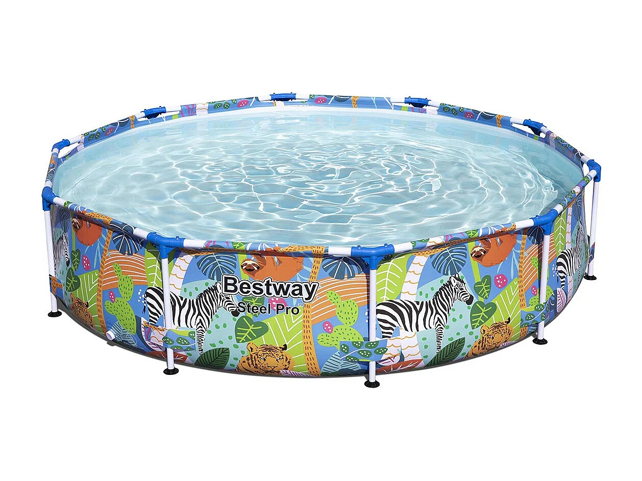 Piscine tubulaire Steel Pro ronde 3,05 x 0,66 m - Bestway
