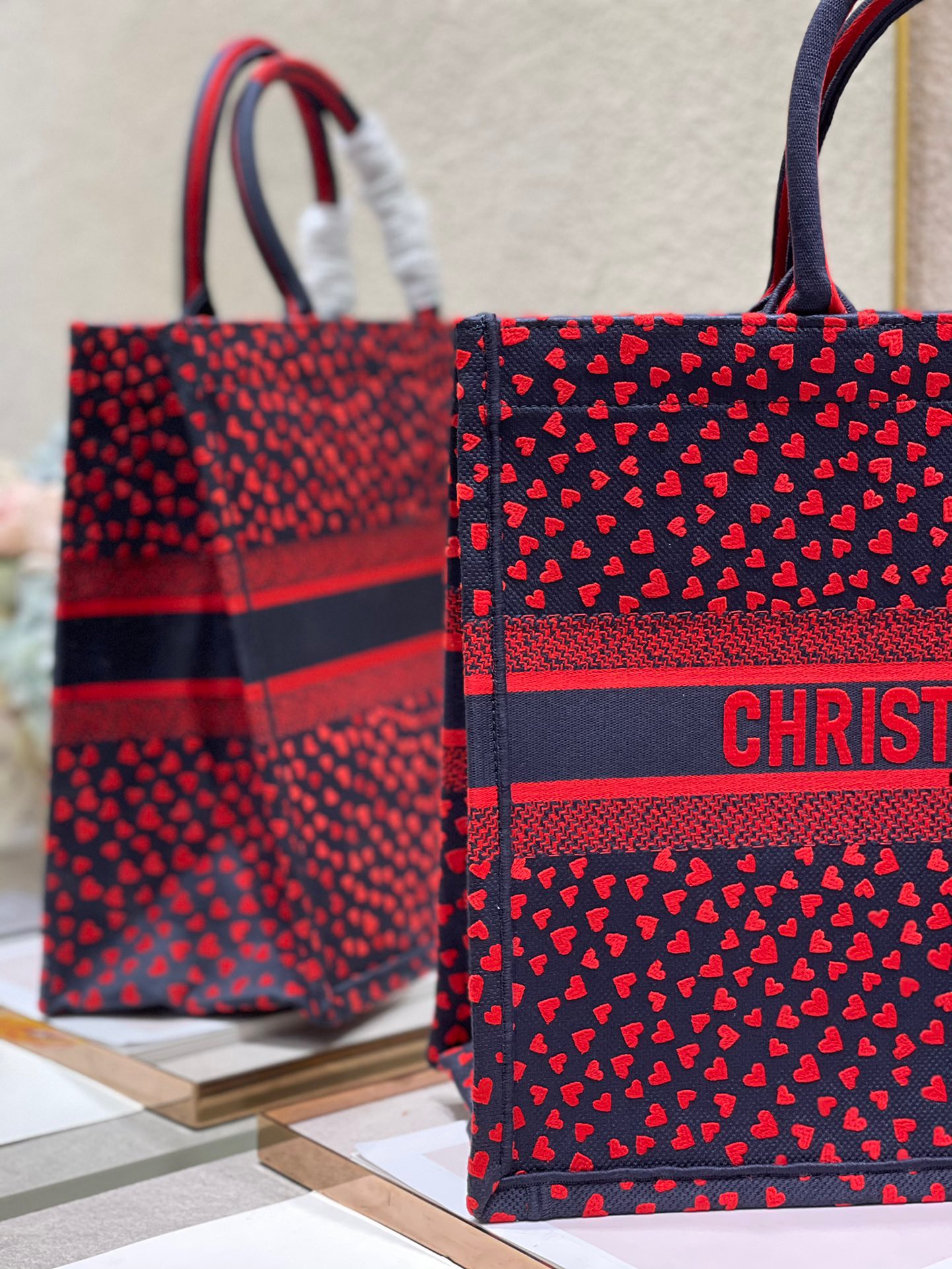 Christian Dior Large Dior Book Tote Crimson Multicolor, For Women, Women’s Handbags 16.5in/42cm CD1:1High-quality replica