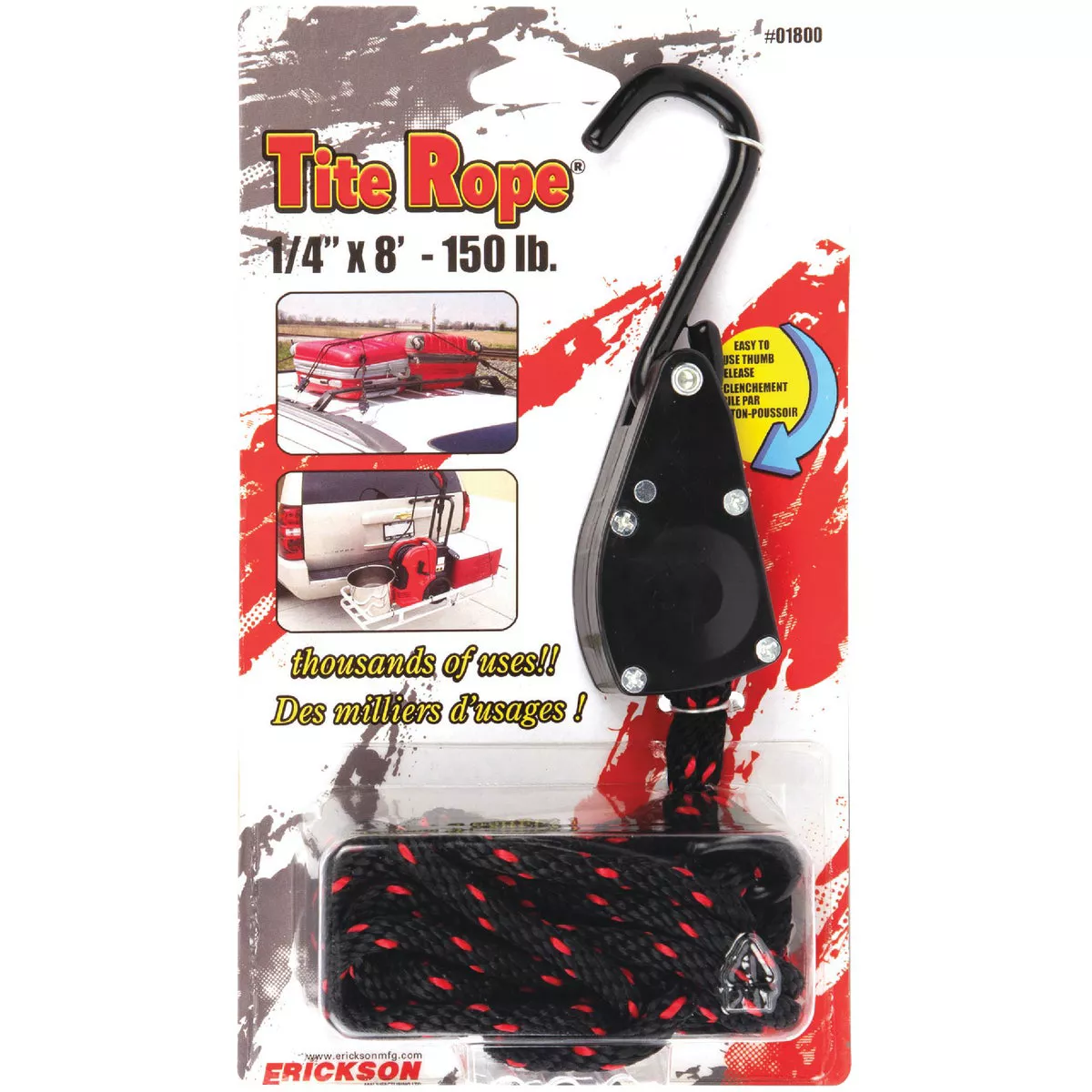 Erickson Tite Rope 1/4
