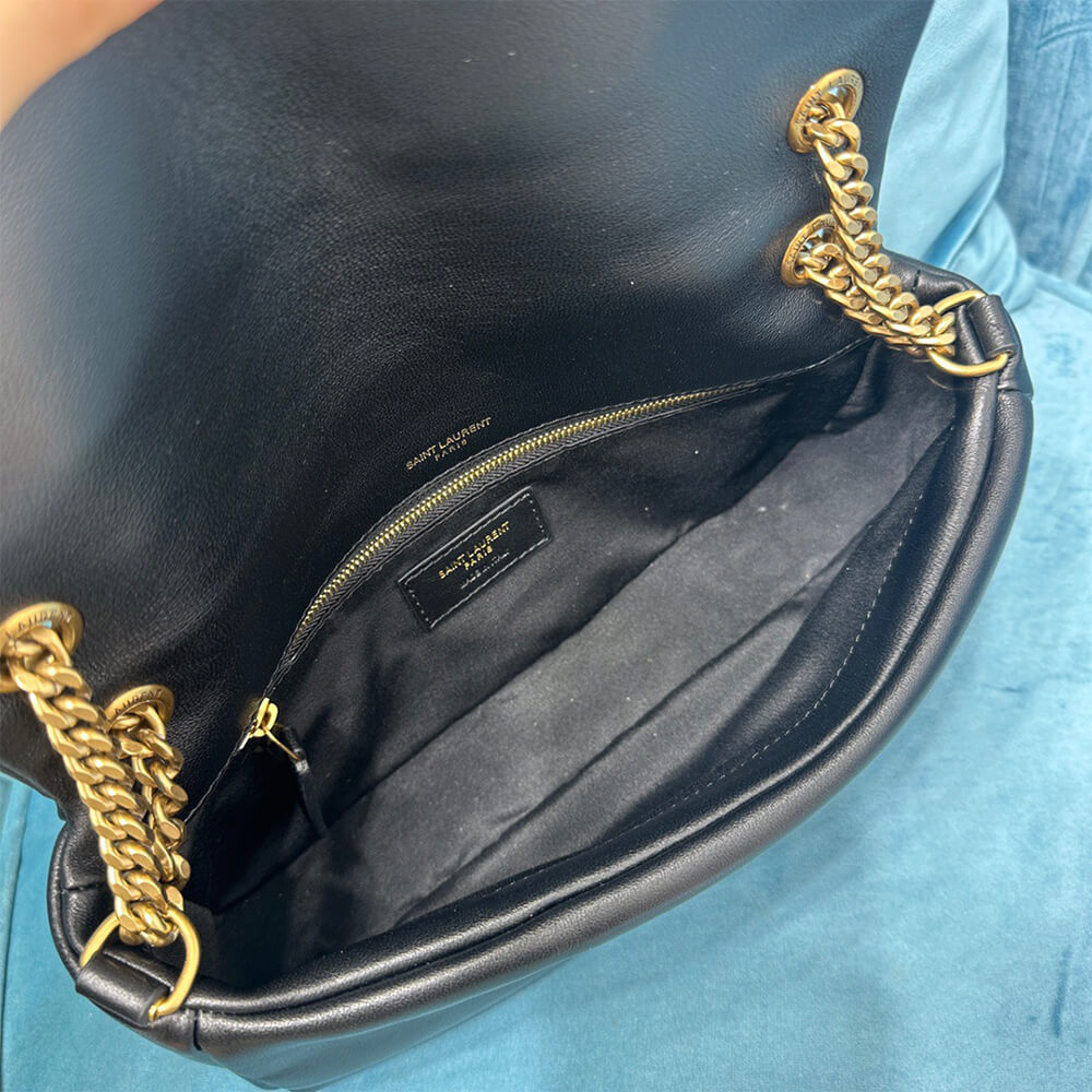 YSL Calypso Small Bag In Plunged Lambskin1:1High-quality replica