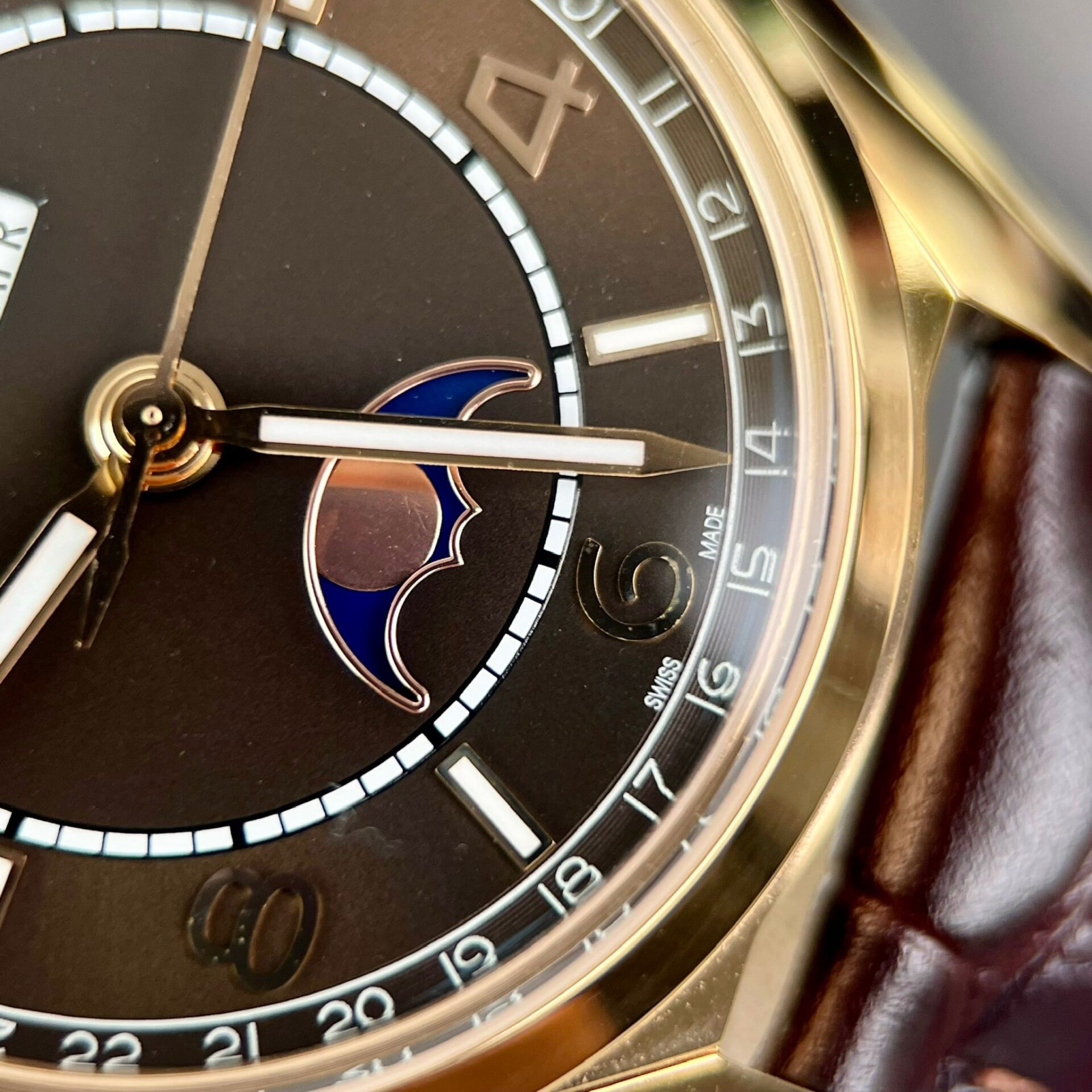 Vacheron Constantin 4000E Replica Watch Chocolate Dial ZF Factory 40mm - Top club