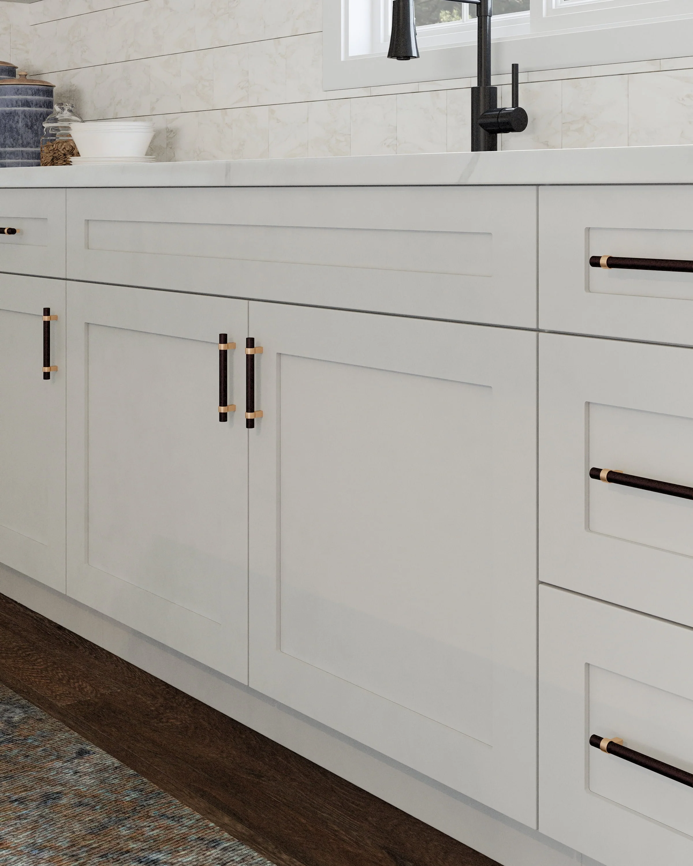 Design House 561621 Brookings Unassembled Shaker Wall Kitchen Cabinet 30x12x12, White - Image 3