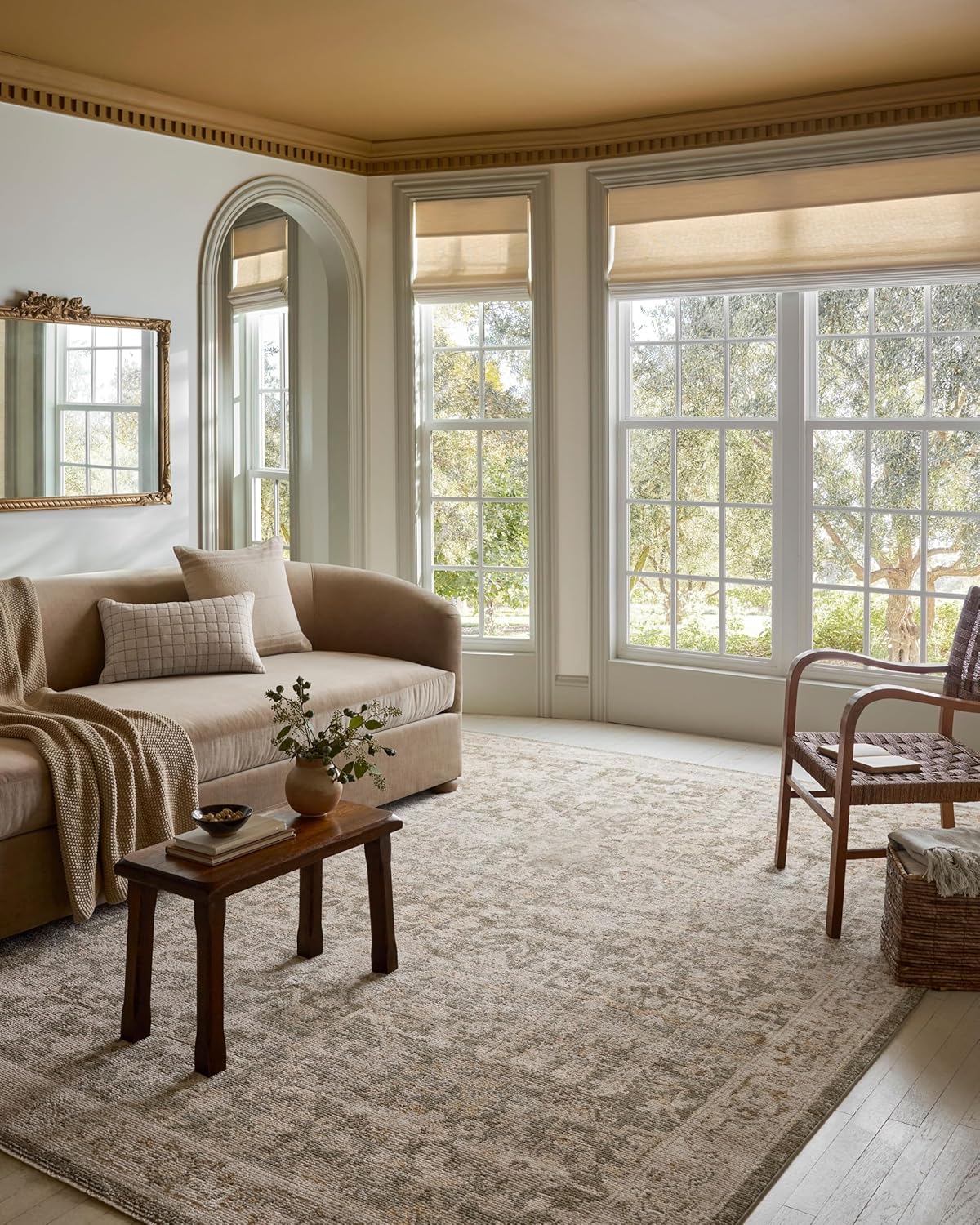 Loloi Magnolia Home by Joanna Gaines Pace Collection PAC-06 Forrest/Natural 7'-10