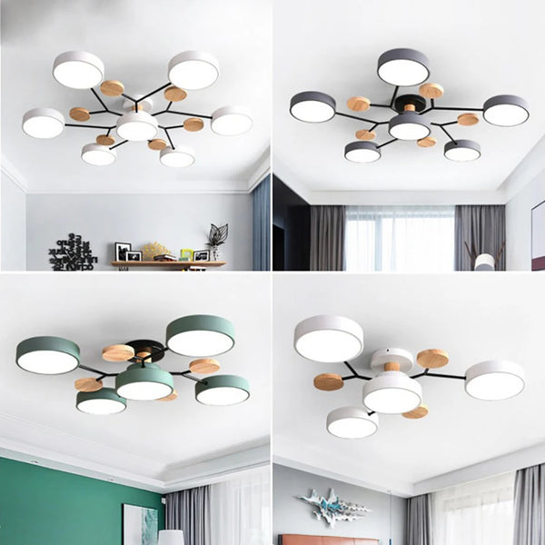 LumiÉclat – Slanke Design Plafondlamp met Handgemaakte Details