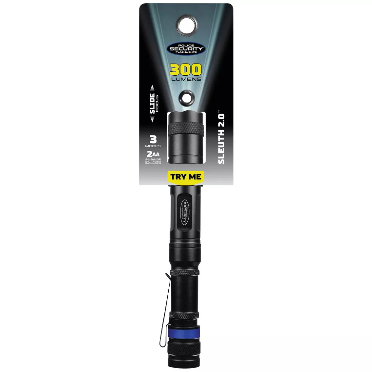 Police Security Sleuth 2.0 350 Lm. Aluminum Focusing Penlight