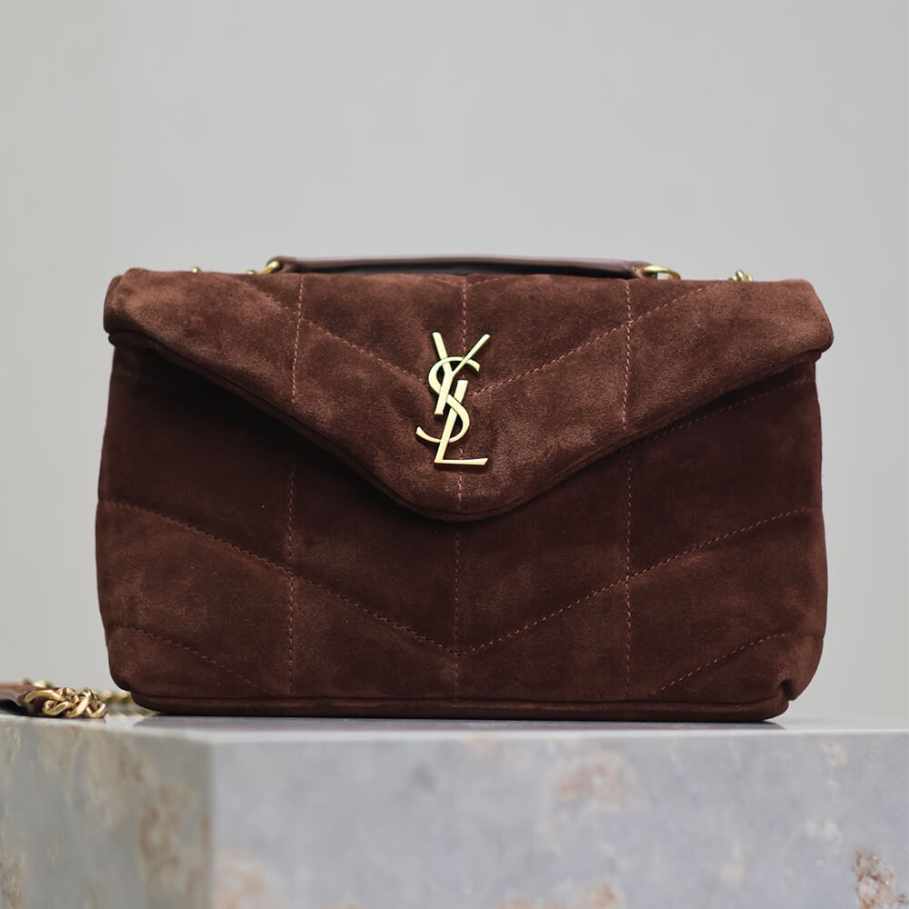 YSL Toy Puffer Bag in Suede1:1High-quality replica