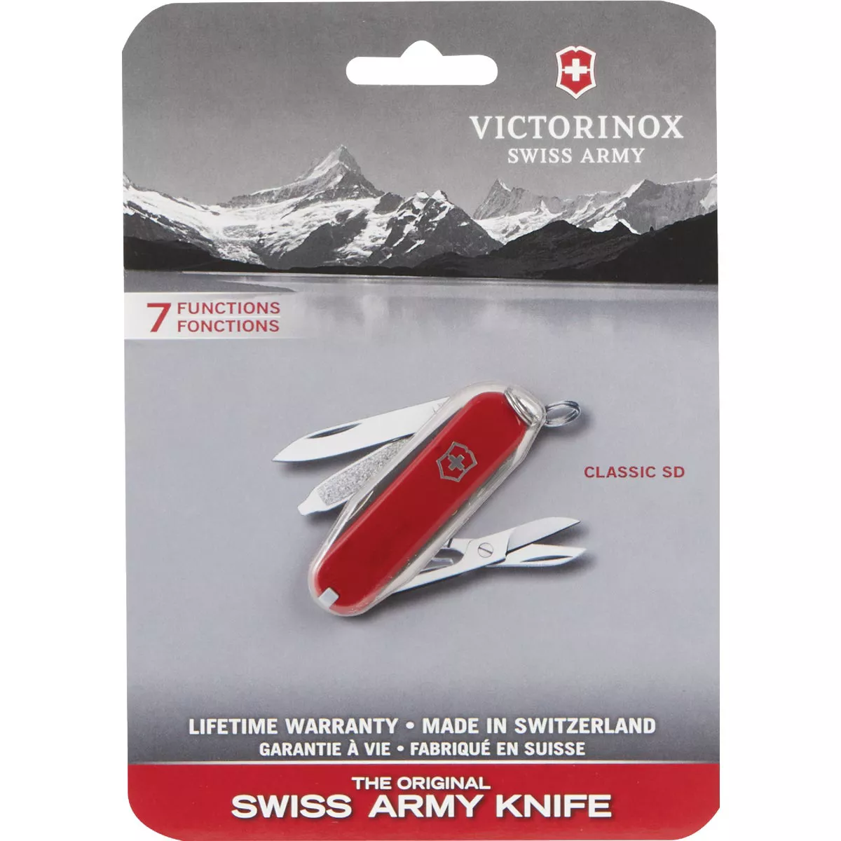 Victorinox Classic 6-Function 2-1/4 In. Red Swiss Army Knife
