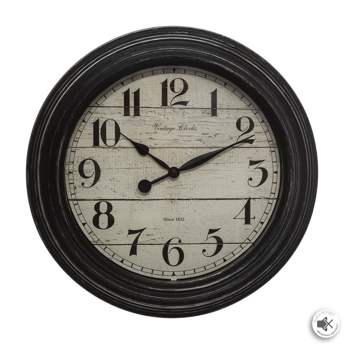 Clock with mouldings "Elyssa" D.29 cm