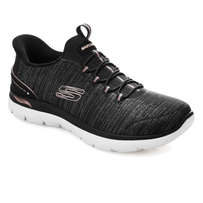 Skechers Slip-Ins Arch Fit Summits Diamond Grace Shoe with APMA Seal of Acceptance - MIDNIGHT VELVET CATALOG
