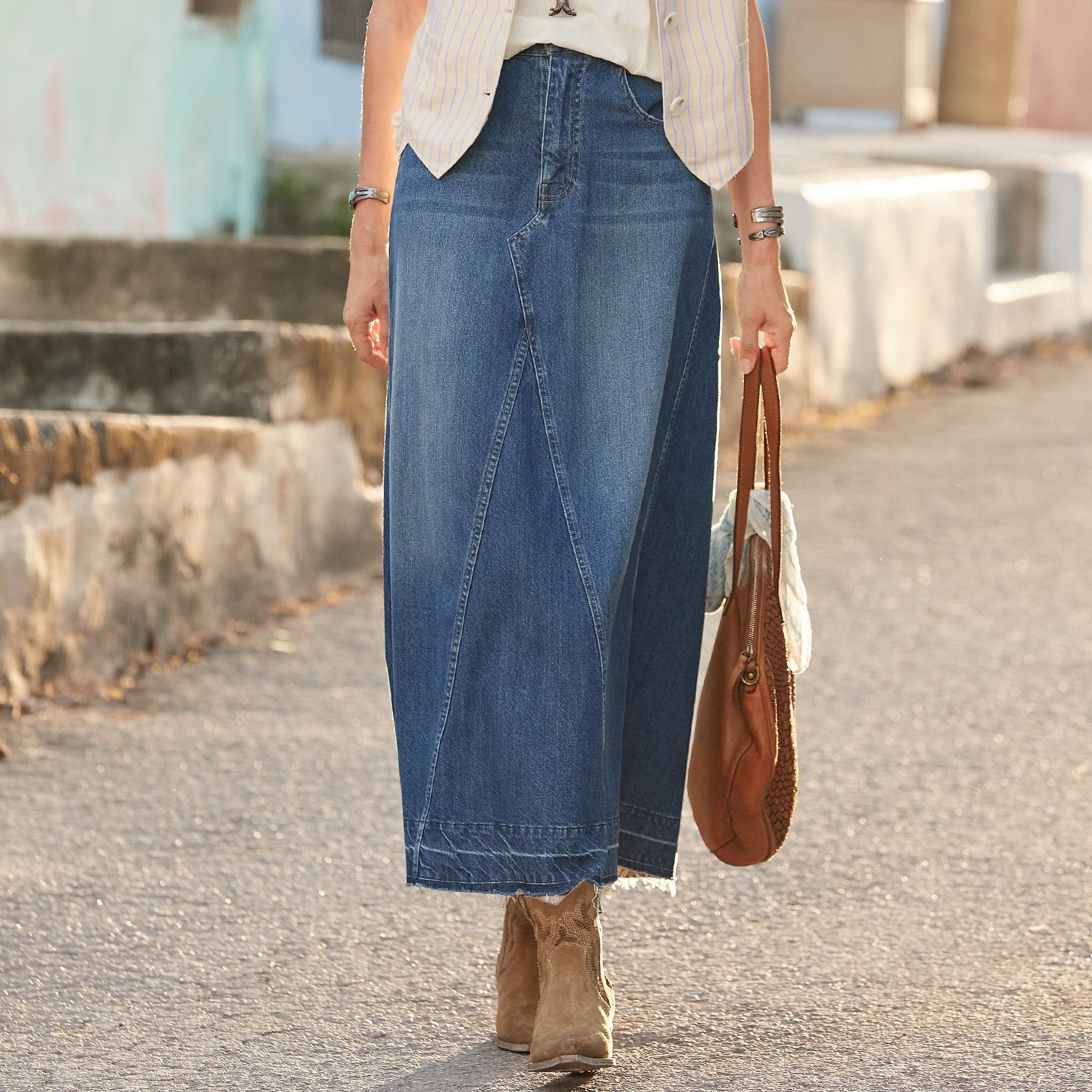 Fraser Denim Skirt - Sundance Clothing