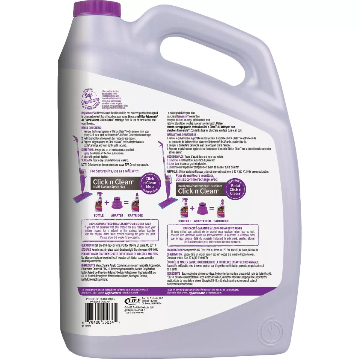 Rejuvenate 128 Oz. All Floors Cleaner