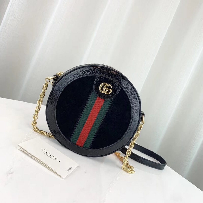 Replica Gucci Suede Ophidia Mini Round Shoulder Bag 5506181:1High-quality replica