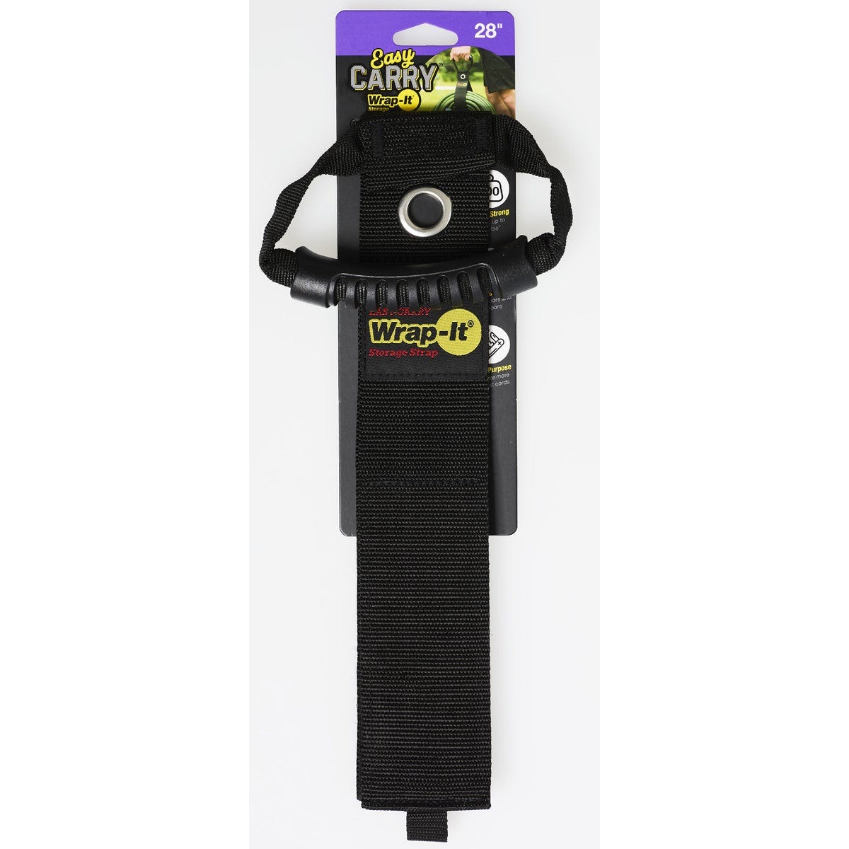 Wrap-It Storage Easy-Carry 28 In. Hook & Loop Carrying Strap with Handle